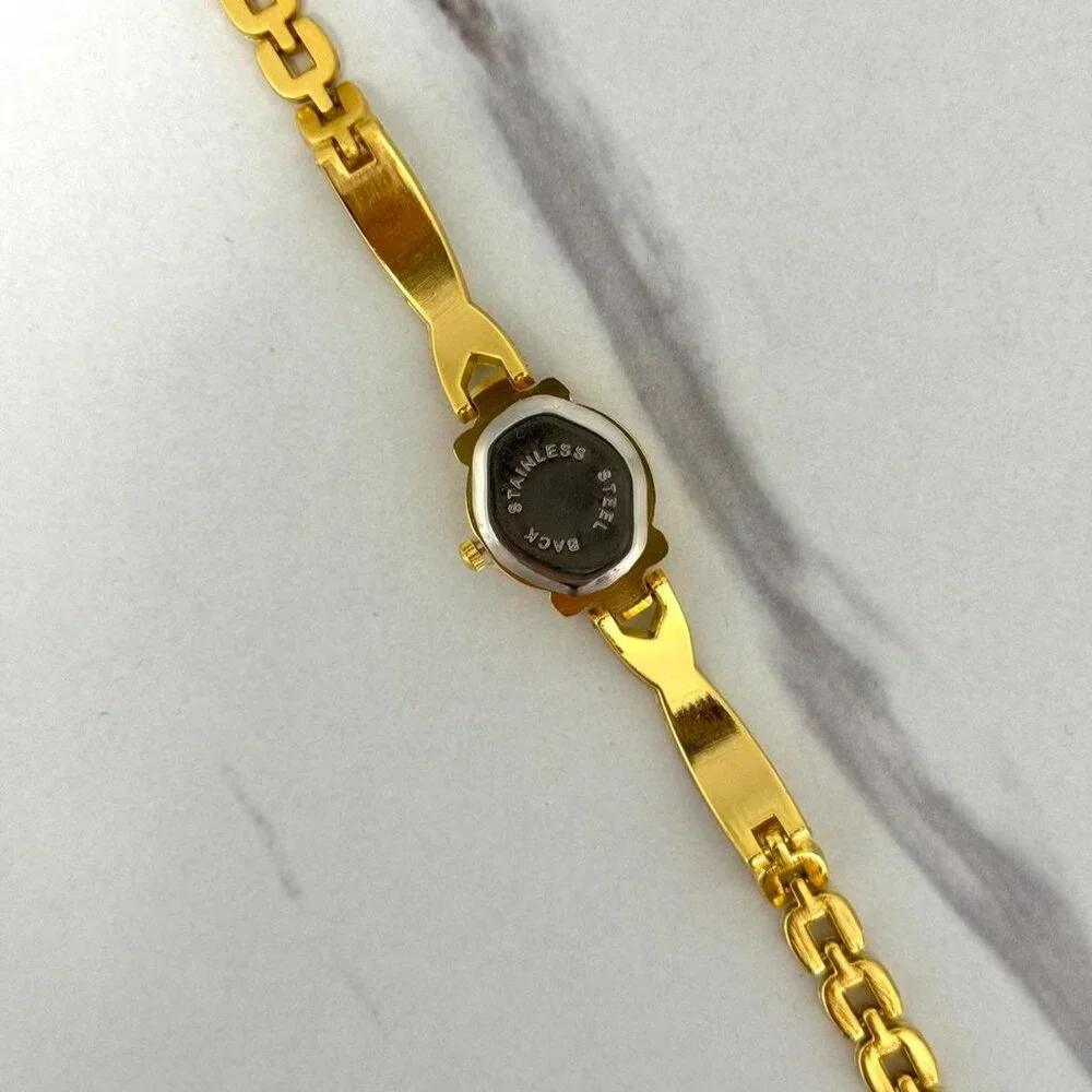 Sku:0206 vintage‎ vibe gold mini watch + in a gift box Stainless steel